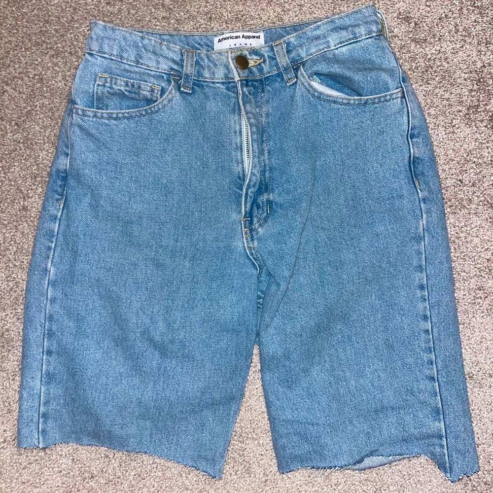 American Apparel Jean Shorts